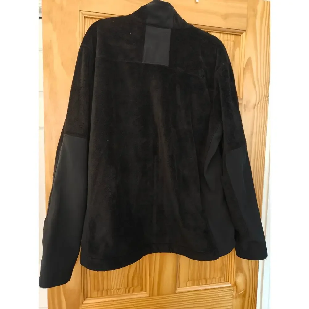REI Co-op Black Trailways Full Zip Fleece  Neoprene Jacket XL Outdoors Gorpcore